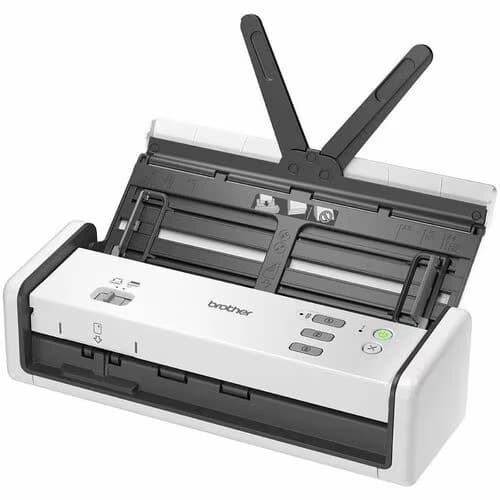 Escáner de superficie plana Brother ADS1300 - Gran formato - 600 x 600 ppp Óptico - Blanco - 30 ppm - 3