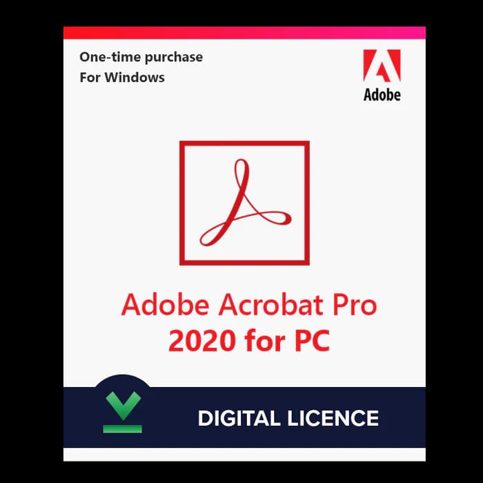 Adobe Acrobat profesional 2020, licencia para PC Windows - 1