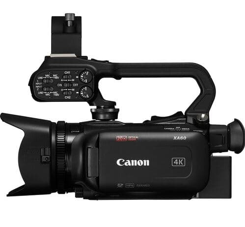 CAMARA VIDEO DIGITAL XA60 CANON CMOS 4K UHD de 1/2,3 pulgadas 4K UHD 30p y FHD 60p, 30p y 24p. - 1