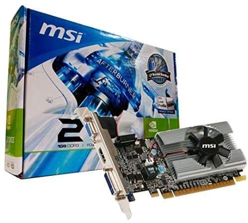 Tarjeta de video MSI Nvidia GeForce 210, 1GB DDR3, 64bits, HDMI, DVI, VGA - 1
