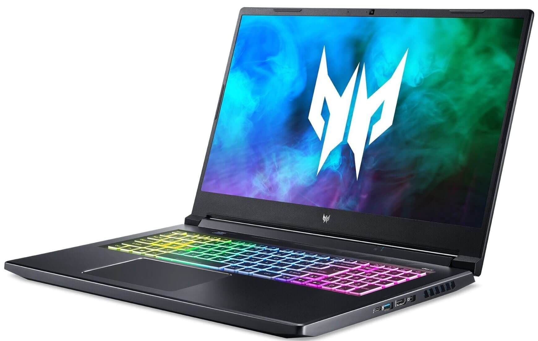 Acer Predator Intel Core i7-11800H, Pantalla 17.3", RAM 16GB, Disco 512SSD, Video RTX3060 6GB, Windows 11 - 1