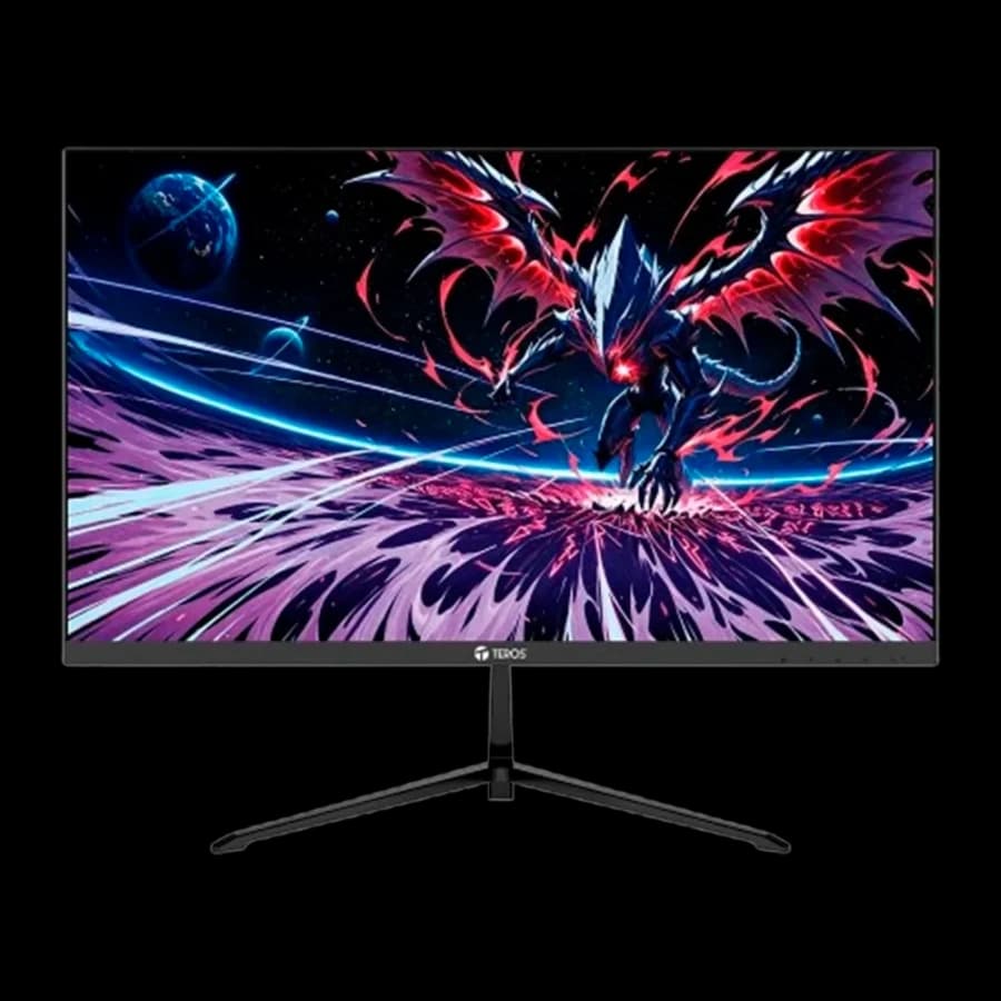 Monitor plano TEROS TE-2128S 21.5" FHD IPS 100Hz 1ms HDMI VGA negro - 1