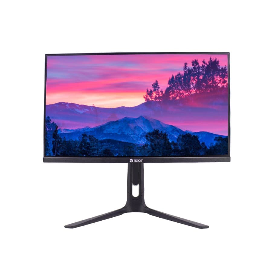 Monitor plano gaming TEROS TE-2754G 27" QHD Fast IPS 200Hz 1ms HDMI DP AUDIO OUT negro - 1