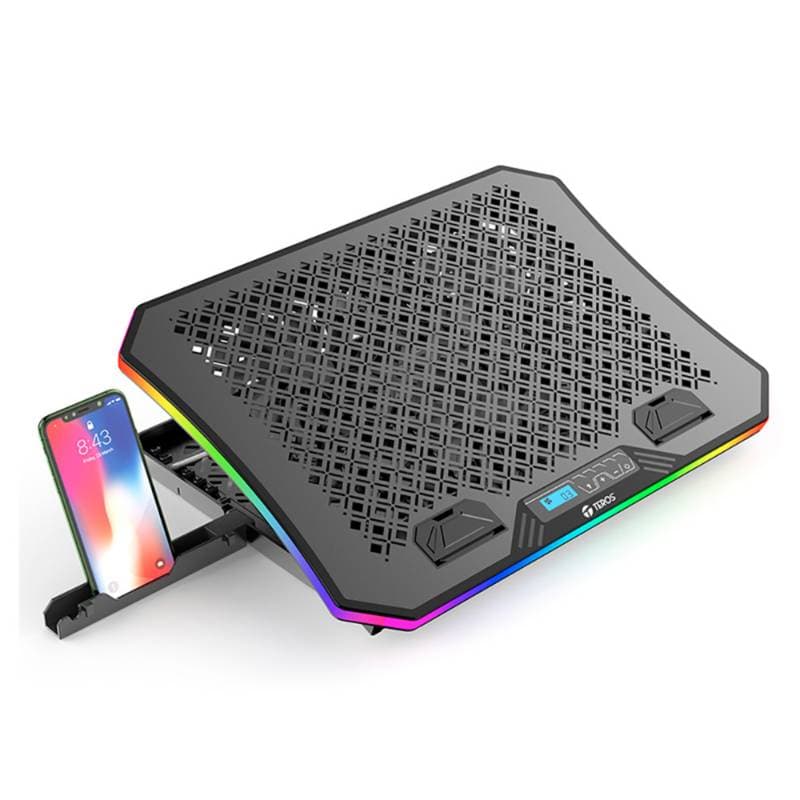 Cooler TEROS TE-7130N, compatible con notebooks de hasta 15.6". - 1