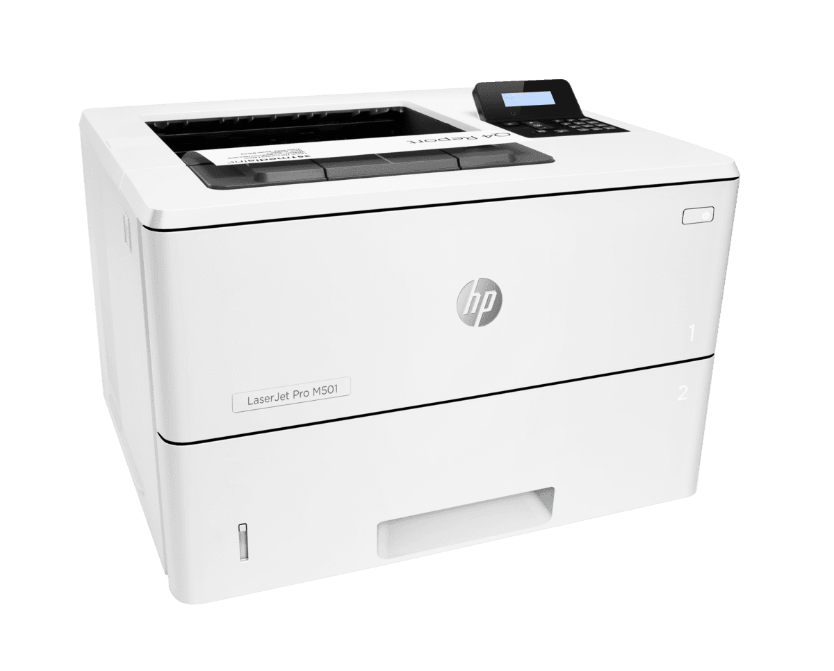Impresora HP LaserJet Pro M501dn, 45 ppm, 4800x600 dpi, LAN/USB. - 2