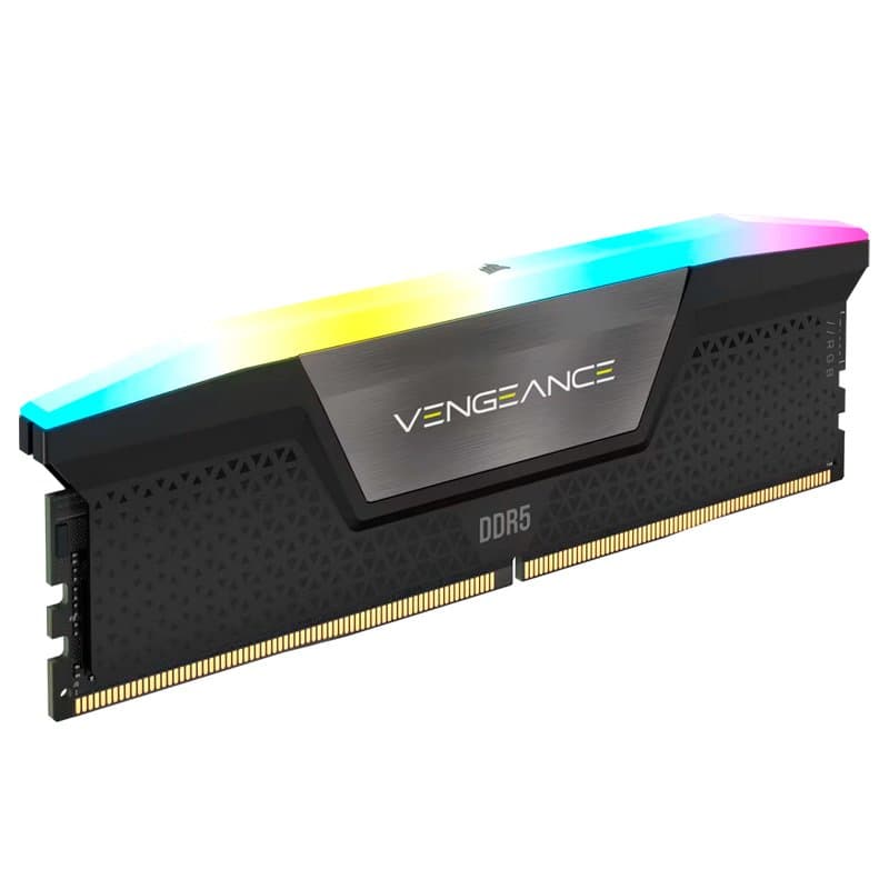 Memoria CORSAIR VENGEANCE RGB DDR5, 16GB DDR5-5600MHz, PC5-44800, CL40, 1.25V - 1