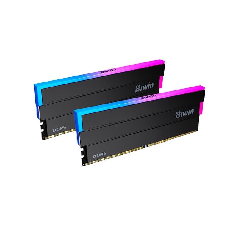 Memoria RAM Biwin Opal DW100 RGB 32GB (2x16GB) DDR5-6000MHz, CL28, 1.4V, Color Negro - 1