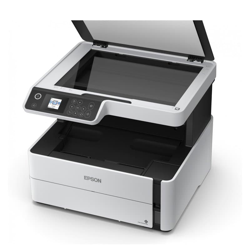 Impresora Multifuncional de tinta Epson EcoTank ET-M2170, imprime/escanea/copia, USB/LAN/WiFi. - 2